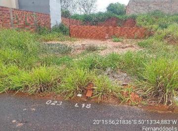 84fb70e4c7585f5f5029a30b7b50217d53221552 · Terreno à venda, 275 m² por R$ 46.200,46 - Jardim Vitória - Fernandópolis/SP
