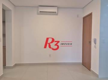 e34a56772df7124ebb1c21157c4edc1128728c4c · Apartamento com 1 dormitório para alugar, 55 m² por R$ 4.300,02/mês - Aparecida - Santos/SP