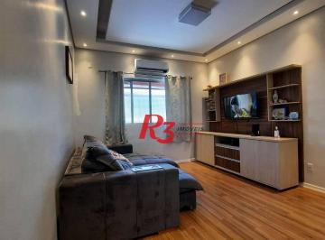 0cb6f8791e0a80e48d68414667806796d076c479 · Sobrado com 2 dormitórios à venda, 180 m² por R$ 970.000,00 - Campo Grande - Santos/SP