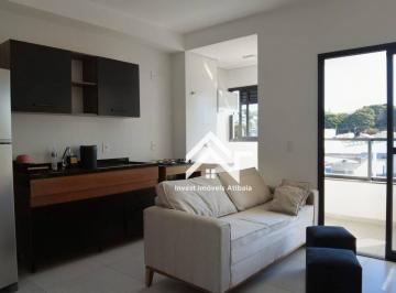 Sala integrada a cozinha , todo mobiliado , varanda. · MOBILIADO - 1 SUÍTE - PISCINA - ACADEMIA- COWORKING-