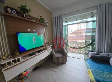eba3c7ca465aebc5a8b78732126340487b73be34 · Apartamento com 2 dormitórios para alugar, 80 m² por R$ 3.200,02/mês - Campo Grande - Santos/SP