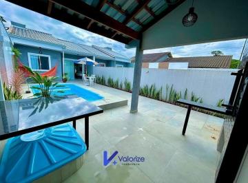 Casa · 84m² · 2 Quartos · 2 Vagas · Casa com Suíte Piscina a Venda Matinhos