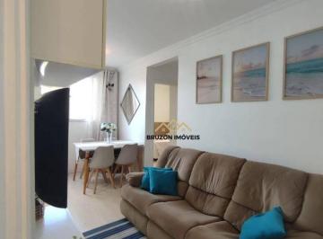 Sala de estar · APARTAMENTO A VENDA, 2 QUARTOS, 44M², R$295.000.00, CONDOMÍNIO SPAZIO SAN DENNIS, POLVILHO - CAJAMAR