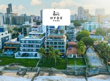Apartamento de 1 quarto, João Pessoa · Flat térreo com área privativa a beira mar do Bessa (empreendimento exclusivo)