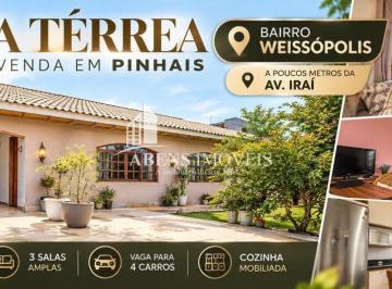 202610041903276384.jpg · Casa para Venda em Pinhais, Weissopolis, 3 dormitórios, 1 suíte, 2 banheiros, 4 vagas