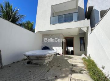 Foto 01 · Casas Duplex, 4 quartos sendo 2 suítes, 2 vagas de garagem em Nova Guarapari, Guarapari-ES, rua asf