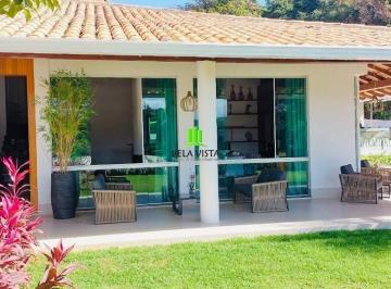 Casa · 390m² · 5 Quartos · 5 Vagas · Porteira Fechada | Casa Colonial à Venda | Condomínio Condados da Lagoa | Locaçã