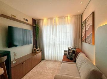 Apartamento · 68m² · 2 Quartos · 1 Vaga · Apartamento de 2 suítes mobiliado com box/vaga de garagem no bairro Navegantes e