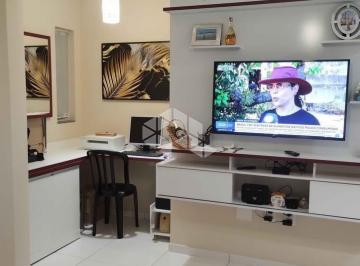 Apartamento · 64m² · 2 Quartos · More com Conforto e Estilo! Apartamento Semimobiliado com Suíte, Sacada Gourmet e Garagem em Nova Pa