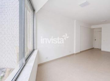 Apartamento · 110m² · 2 Quartos · 1 Vaga · APARTAMENTO FRENTE MAR PARA LOCAÇÃO – APARECIDA – SANTOS/SP