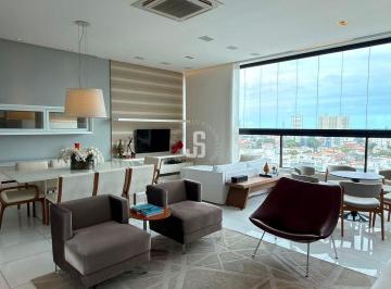 Apartamento · 144m² · 3 Quartos · 3 Vagas · Apartamento 3 suítes à venda no Horto Florestal, porteira fechada, vista mar e 144m²