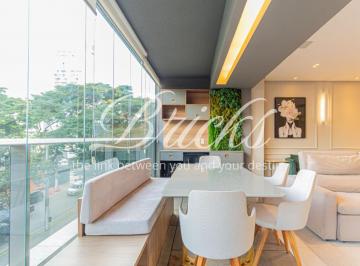 Apartamento · 81m² · 2 Quartos · 2 Vagas · APARTAMENTO VENDA/LOCAÇAO BROOKLIN - HABITARTE - MOBILIADO