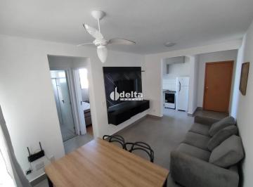 Apartamento · 57m² · 2 Quartos · 1 Vaga · Apartamento mobiliado com 2 quartos, disponível para locação no bairro Presidente Roosevelt em Uber