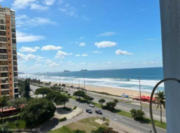 Apartamento · 50m² · 1 Quarto · 1 Vaga · Alugo apartamento com Linda Vista Mar em frente a praia da Barra da Tijuca