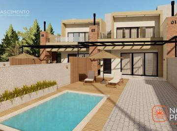 1245fba22dec6a118555c5b2bed1702b853bc89d · Sobrado com 3 dormitórios à venda, 157 m² por R$ 825.000,00 - Mariluz - Itapoá/SC