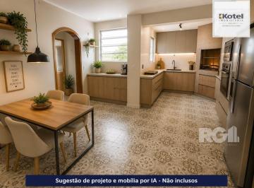Sugestão de decoração por IA - Mobílias e projetos NÃO INCLUSOS · Cobertura 3 quartos, suíte, 4 banheiros, 3 vagas garagem - bairro São João POA
