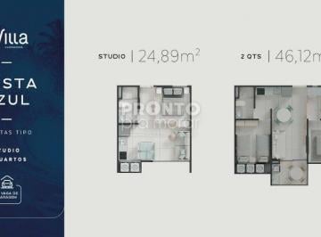 Apartamento · 46m² · 2 Quartos · 1 Vaga · Villa Carneiros- Costa Azul - Rua Setenta e Dois, nº 15. Carneiros, Tamandaré PE. Bloco BL 02, Unida