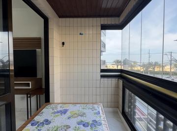 Apartamento · 80m² · 2 Quartos · 1 Vaga · Apartamento Á Venda Semimobiliado 2 Quartos 1 Suíte Sacada Vista Mar Guilhermina