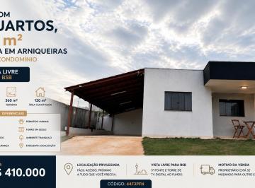 Casa de 3 quartos, Águas Claras · Casa à Venda em Arniqueiras | 3 Quartos | Suíte | Lote 360m² | Fora de Condomínio | Vista Livre