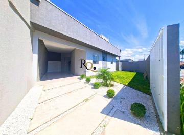 Casa de 2 quartos, Pinhais · CASA NOVA Á VENDA COM AMPLO JARDIM NO JARDIM CLAUDIA 02 QUARTOS E VAGA COBERTA