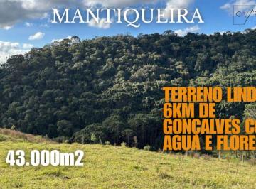 Terreno , Gonçalves · Terreno lindo a 6km de Gonçalves com água e floresta