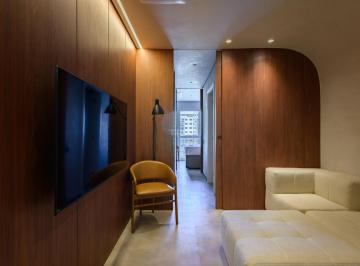 Apartamento · 35m² · 1 Quarto · 1 Vaga · Um gesto curvo que desaprende o reto.