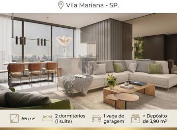 Apartamento · 66m² · 2 Quartos · 1 Vaga · Apartamento para venda em Vila Mariana com 2 quartos, sendo 1 suíte, 66m²