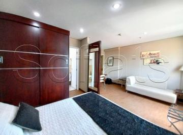Apartamento · 28m² · 1 Quarto · 1 Vaga · Flat em Chácara Santo Antônio (Zona Sul), São Paulo/SP de 28m² 1 quartos para locação R$ 2.902,00/me