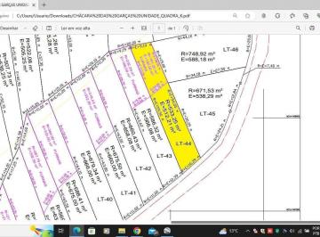 Terreno · 513m² · Terreno para venda em Chácara Das Garças de 513.00m²