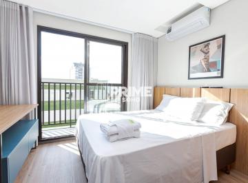 Studio Mobiliado e Decorado com Sacada no Água Verde · Studio Mobiliado e Decorado com Sacada no Água Verde