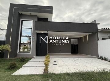 Casa · 216m² · 3 Quartos · 2 Vagas · Casa com 3 Quartos, Suíte, Área Gourmet no Condomínio Vitória dos Anjos | Caxito