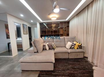 Apartamento · 75m² · 3 Quartos · 1 Vaga · APARTAMENTO MOBILIADO 3 dormitórios tranformado em 2 com 1 suite em 75m2, 1 vag