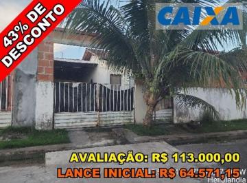 Casa de 2 quartos, Castanhal · Casa com 190m² de área de terreno e 39,93m² de área privada - Castanhal/PA