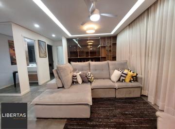 Apartamento · 75m² · 3 Quartos · 1 Vaga · APARTAMENTO MOBILIADO 3 dormitórios tranformado em 2 com 1 suite em 75m2, 1 vag