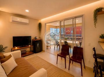 Foto 01 · Apartamento a Venda no Golden Coral, Jardim Praiano, Guaruja, 83m², 3 Dormitorios, Suite e 2 Vagas.