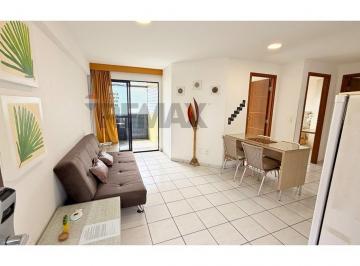 Apartamento · 54m² · 2 Quartos · Aluguel Anual, Paradise Flat, em Ponta Negra, 2 Dormitórios, totalmente mobiliado