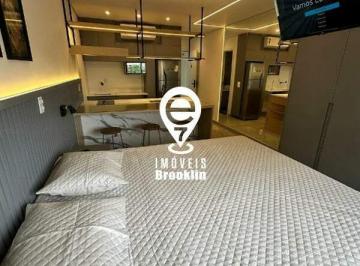 Apartamento · 34m² · 1 Quarto · Studio para locação em Moema, 1 suíte, mobiliado, sem vaga, 34 m².