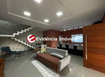 Casa · 199m² · 3 Quartos · 2 Vagas · Sobrado moderno e amplo com 3 dormitórios, suíte e espaço gourmet – Jardim Bom Pastor | Santo André