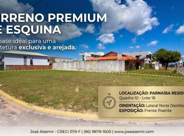 Terreno · 275m² · Lote de Esquina no Parnaíba Residence: Liberdade Arquitetônica e Ventilação Privilegiada