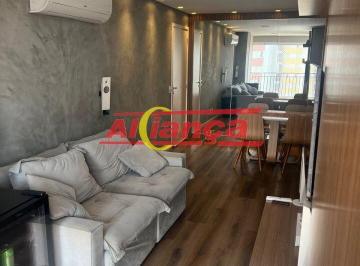 Apartamento · 81m² · 3 Quartos · 1 Vaga · Apartamento 75 m² no The Gate | Ao lado do Shopping Maia e lazer completo