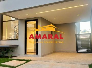 Casa · 180m² · 3 Quartos · 2 Vagas · Sobrado a venda condomínio Paradise , Mogi das Cruzes , Aceita financiamento.