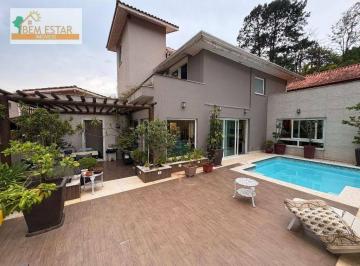 21a08790e6fdd85eb01c55d0f1bd54b36da89703 · Sobrado alto padrão com 5 suítes à venda, 700 m² por R$ 2.280.000 - Granja Viana