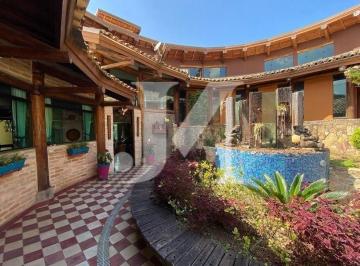 Casa · 550m² · 5 Quartos · 4 Vagas · Condomínio Alpes de Guararema - Casa em Condomínio de 2.200m², 5 Dormitórios, 5 Suítes e 4 Vagas no