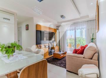 Apartamento · 73m² · 3 Quartos · 2 Vagas · Condomínio Edificio Kastani - Apartamento de 73m², 3 Dormitórios com 1 Suíte e 2 Vagas no Condomínio