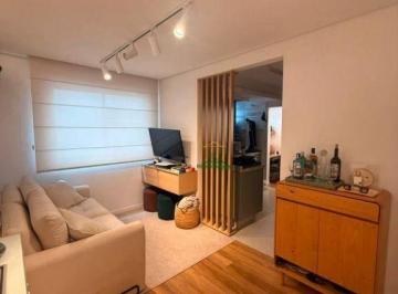 bbbe8da77304f520f77431e8ec3f359dc5c2e7c6 · Apartamento com 1 dormitório para alugar, 48 m² por R$ 5.280,00/mês - Parque Santa Cecília - São Pau