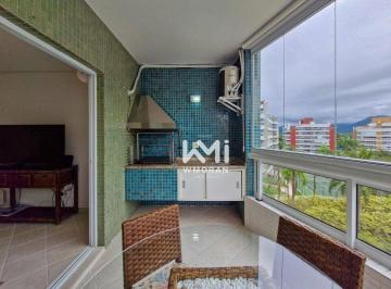 Varanda · Apartamento com 2 dormitórios à venda, 78 m² por R$ 2.100.000,00 - Riviera Módulo 2 - Bertioga/SP