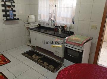 Cozinha · Sobrado com 2 dormitórios à venda, 64 m² por R$ 395.000,00 - Alto da Boa Vista - Mauá/SP