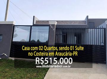 dc81dc8f90e00cc2f3e10ae4bbb5bedb498daaa5 · Casa de 02 Quartos com suíte no Costeia em Araucária-PR  - A venda por R$515.000,00
