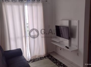 Foto 01 · Apartamento para locação no coração de Sorocaba-SP: 2 quartos, 2 salas, 1 banheiro, 1 vaga de garage