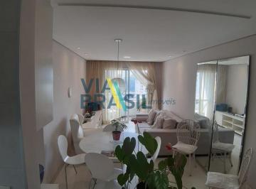 Foto 01 · Apartamento para locação no coração do Jardim em Santo André-SP: 1 quarto, 1 vaga, 55m² de conforto 